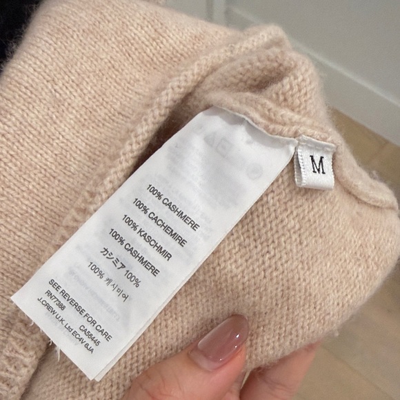 Abstract Patterned Cashmere Sweater - Picture 3 of 3